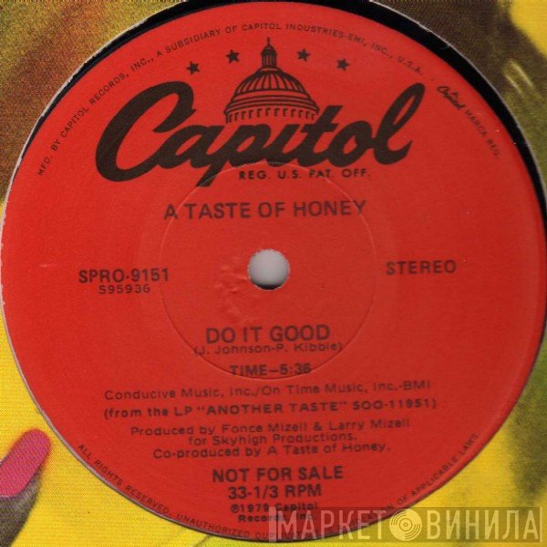 A Taste Of Honey - Do It Good