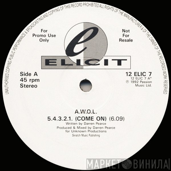 A.W.O.L.  - 5.4.3.2.1. (Come On)