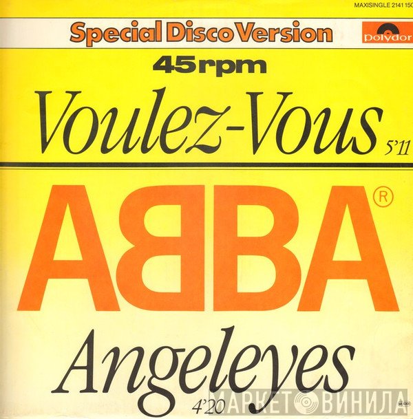 ABBA  - Voulez-Vous / Angeleyes