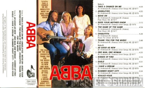 ABBA  - ABBA