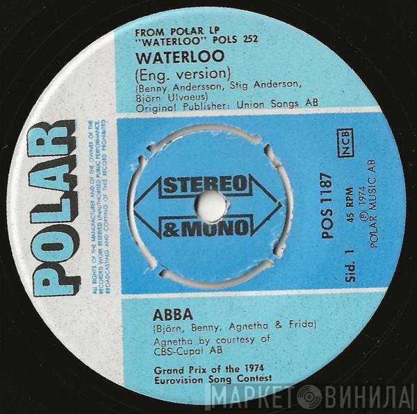 ABBA, Björn & Benny, Agnetha & Anni-Frid  - Waterloo