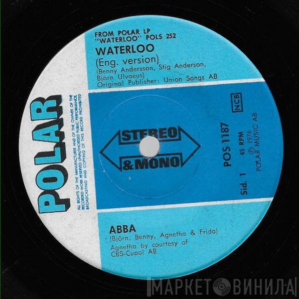 ABBA, Björn & Benny, Agnetha & Anni-Frid  - Waterloo