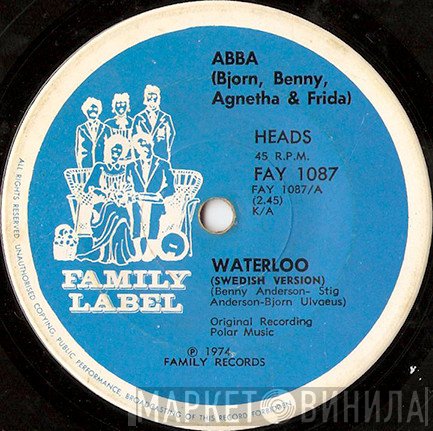 ABBA, Björn & Benny, Agnetha & Anni-Frid  - Waterloo