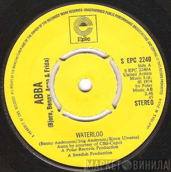ABBA, Björn & Benny, Agnetha & Anni-Frid - Waterloo