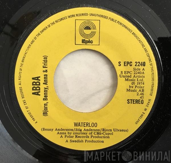 ABBA, Björn & Benny, Agnetha & Anni-Frid  - Waterloo