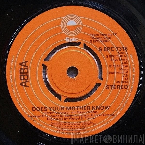 ABBA - Does Your Mother Know