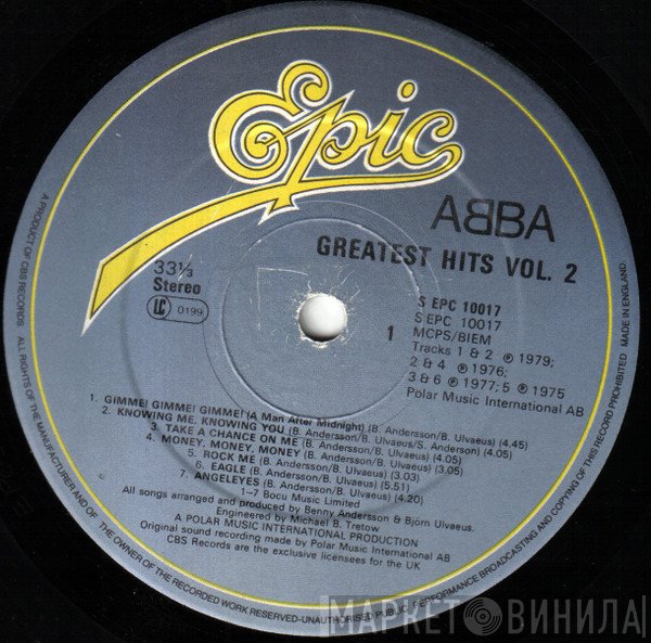 ABBA - Greatest Hits Vol. 2