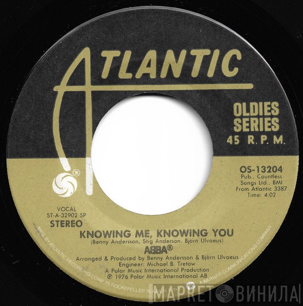 ABBA - Knowing Me, Knowing You / Money, Money Money