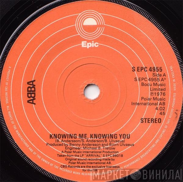 ABBA - Knowing Me, Knowing You