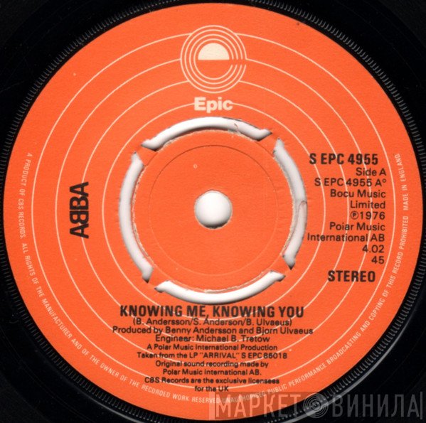ABBA - Knowing Me, Knowing You