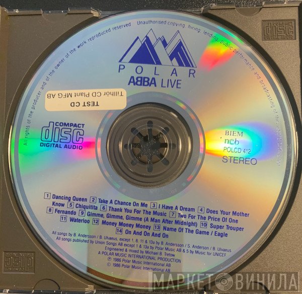 ABBA  - Live