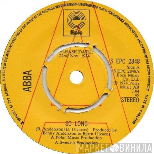 ABBA  - So Long