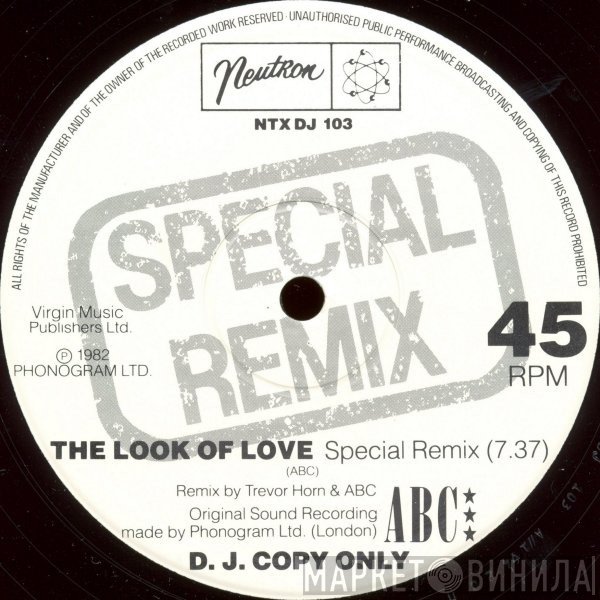 ABC - The Look Of Love (Special Remix)
