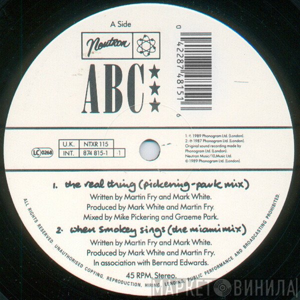 ABC  - The Real Thing
