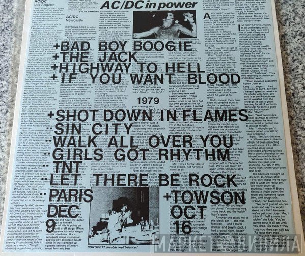 AC/DC  - AC/DC In Power
