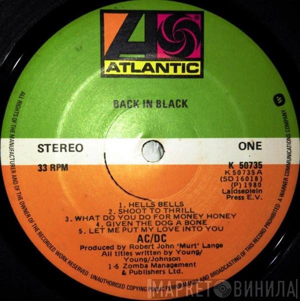 AC/DC  - Back In Black