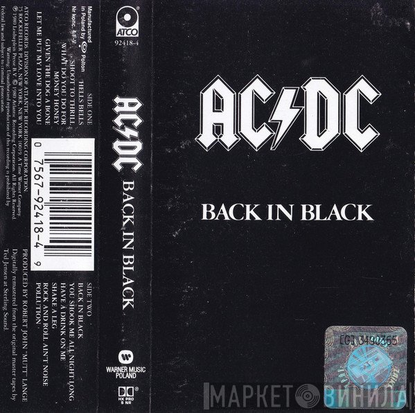 AC/DC  - Back In Black