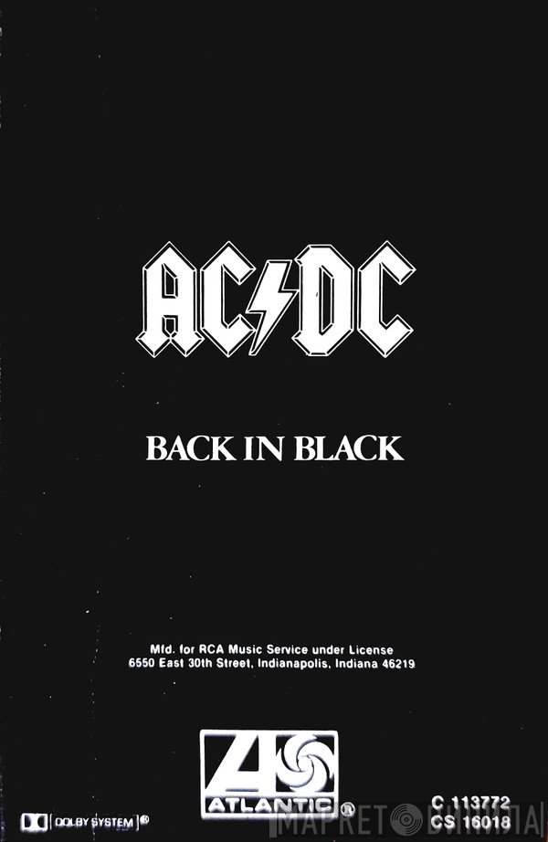 AC/DC  - Back In Black