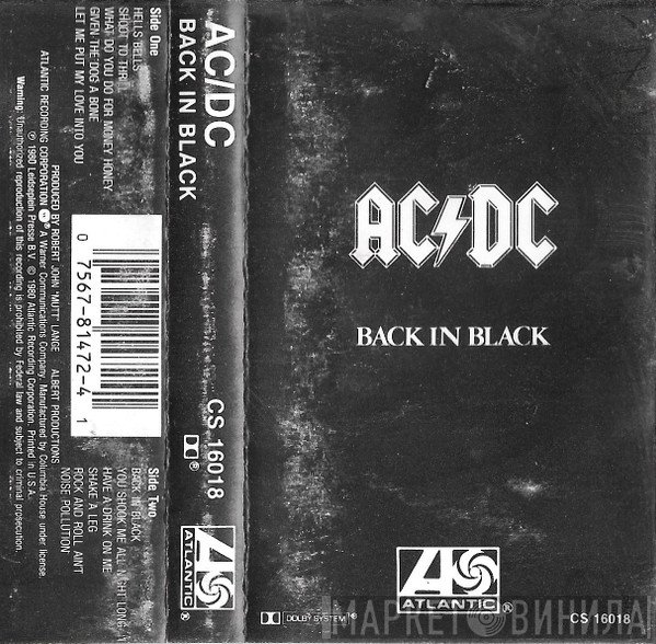 AC/DC  - Back In Black