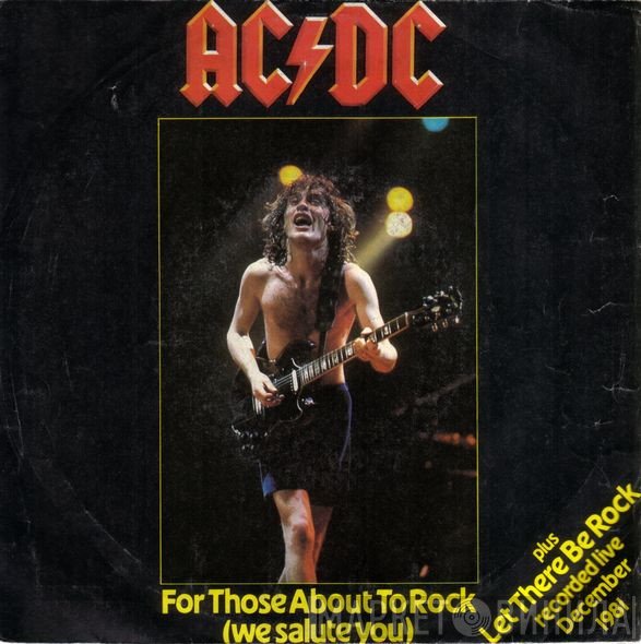 AC/DC  - For Those About To Rock (We Salute You)