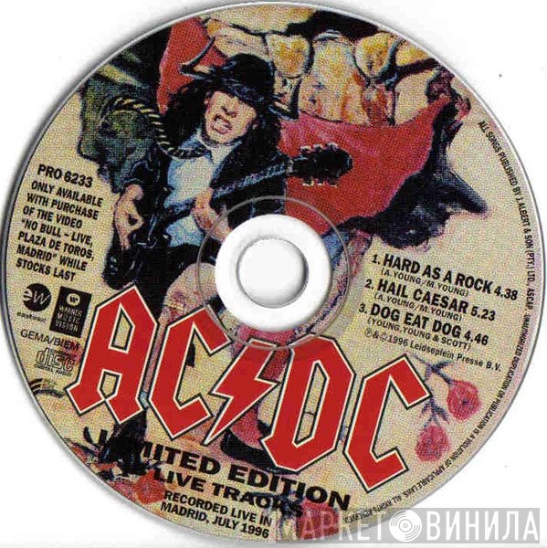 AC/DC  - Limited Edition Live Tracks