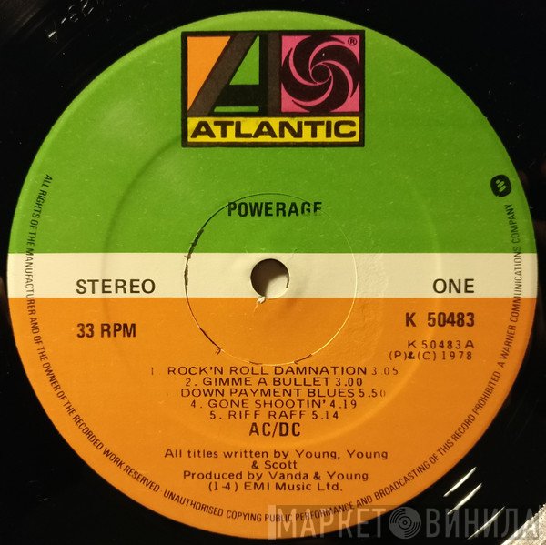 AC/DC  - Powerage