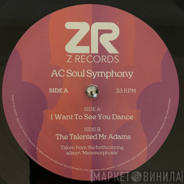 AC Soul Symphony - I Want To See You Dance