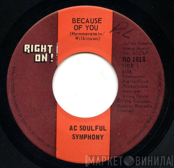 AC Soulful Symphony - Because Of You / More