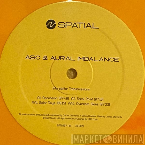 ASC & Aural Imbalance  - Interstellar Transmissions