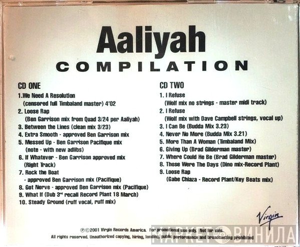 Aaliyah  - Compilation