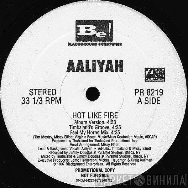 Aaliyah - Hot Like Fire