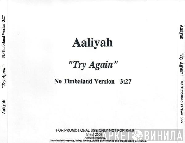 Aaliyah  - Try Again