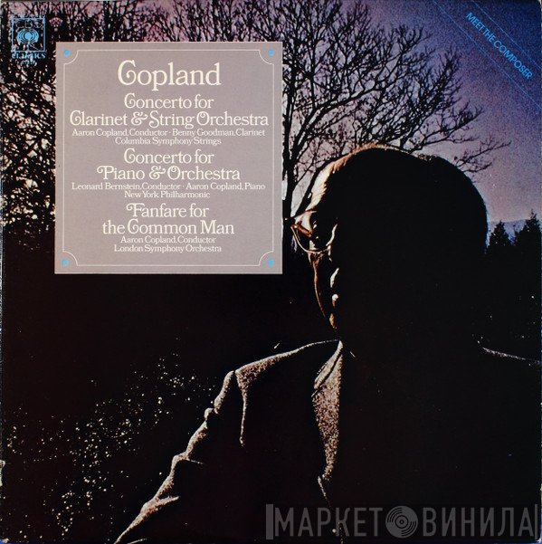 Aaron Copland, Benny Goodman, Leonard Bernstein  - Copland