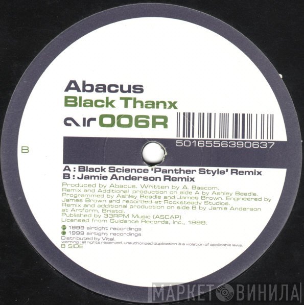 Abacus - Black Thanx