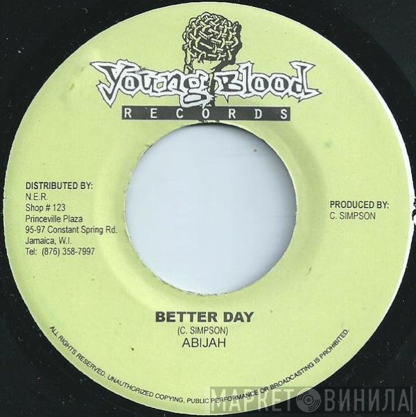 Abijah, Christopher  - Better Day / Girls Like You