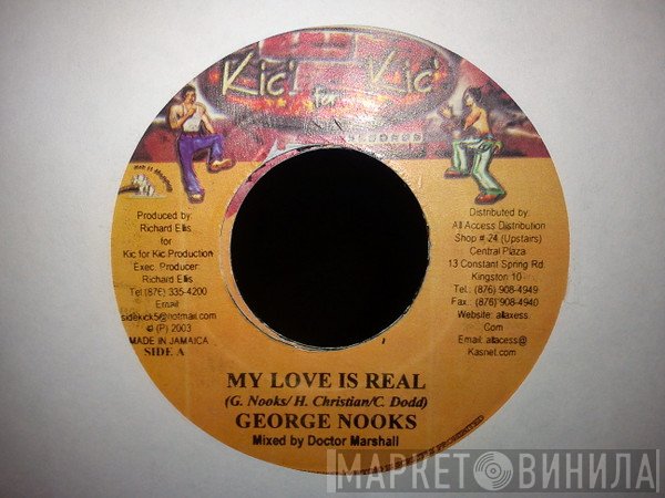 Abijah, George Nooks - My Love Is Real / Have You Here