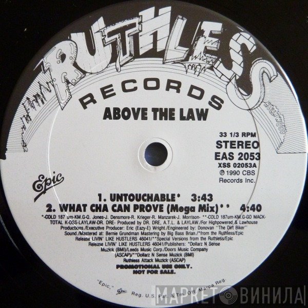 Above The Law  - Untouchable