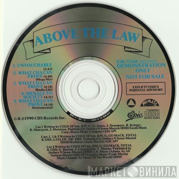 Above The Law  - Untouchable