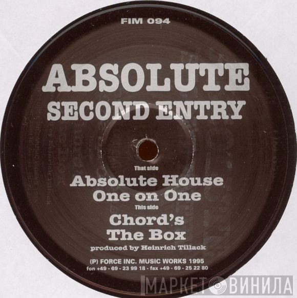 Absolute - Second Entry