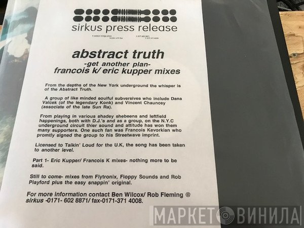 Abstract Truth - Get Another Plan