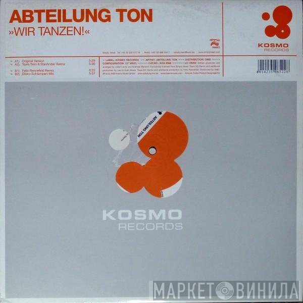 Abteilung Ton - Wir Tanzen