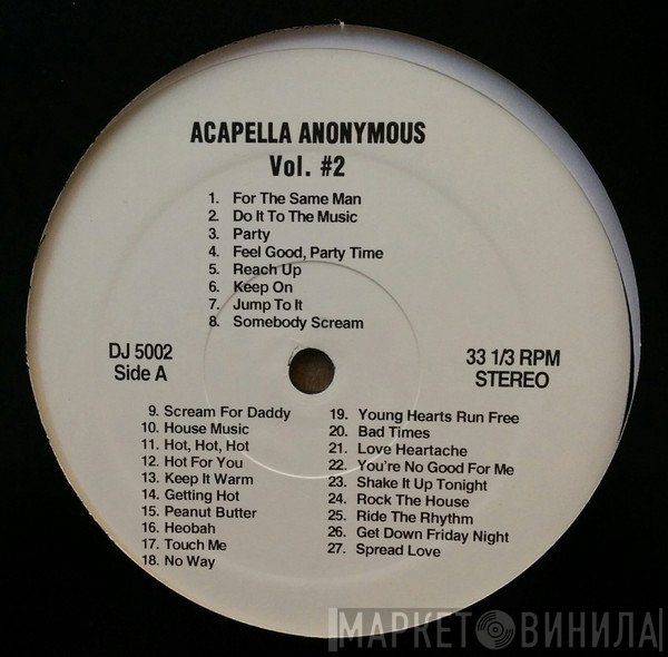  - Acapella Anonymous Vol. #2