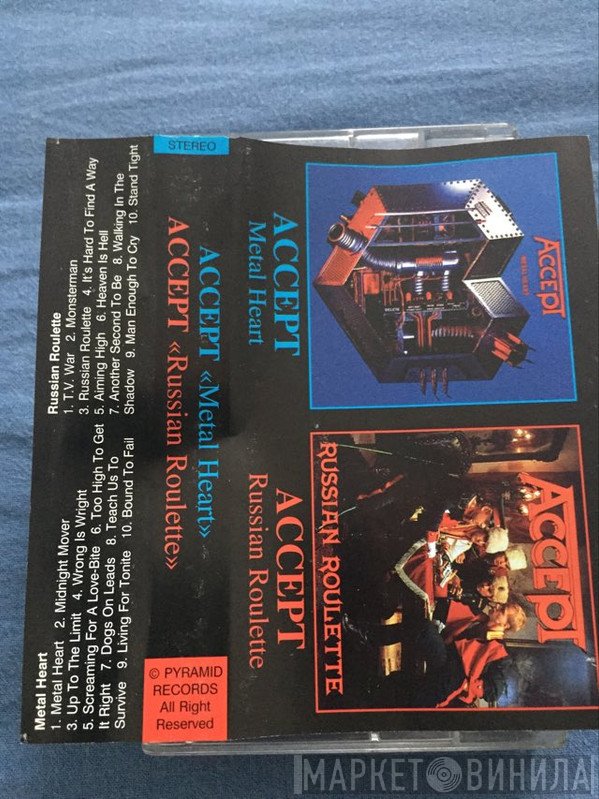 Accept  - Metal Heart / Russian Roulette