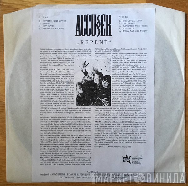 Accuser  - Repent