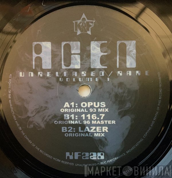 Acen  - Unreleased / Rare Volume 1