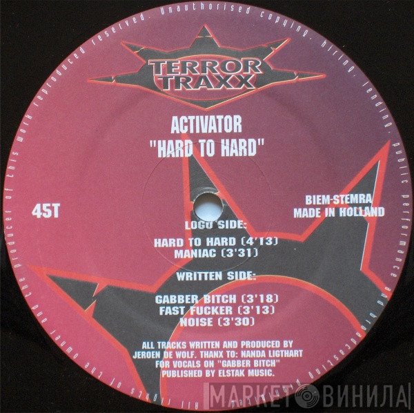 Activator - Hard To Hard