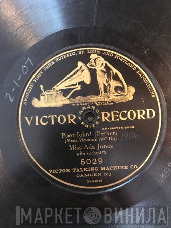 Ada Jones  - Poor John!