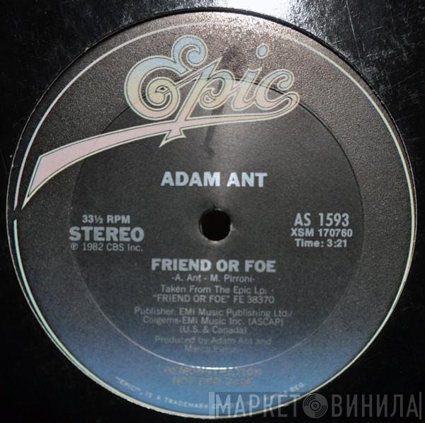 Adam Ant  - Friend Or Foe