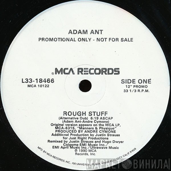 Adam Ant  - Rough Stuff