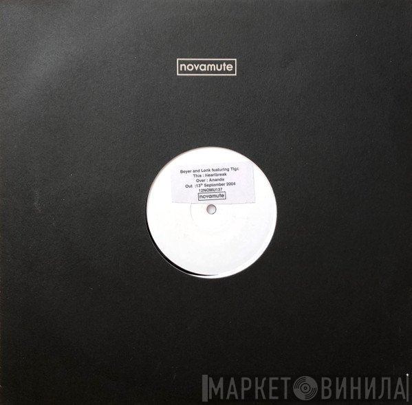 Adam Beyer & Lenk, Tiga - Heartbreak / Ananda